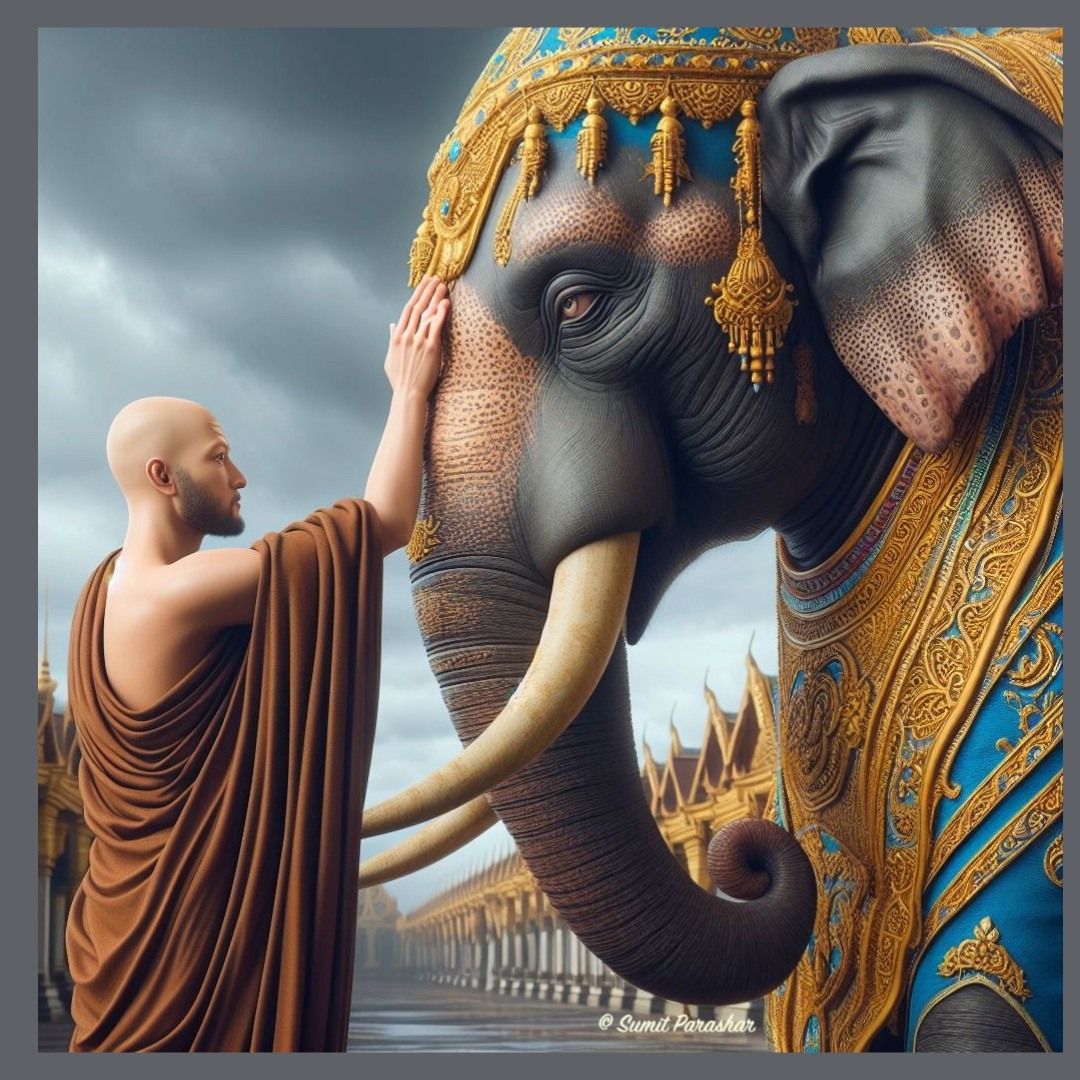 New Beginning In My Artistic Journey digital artwork by Sumit Parashar.