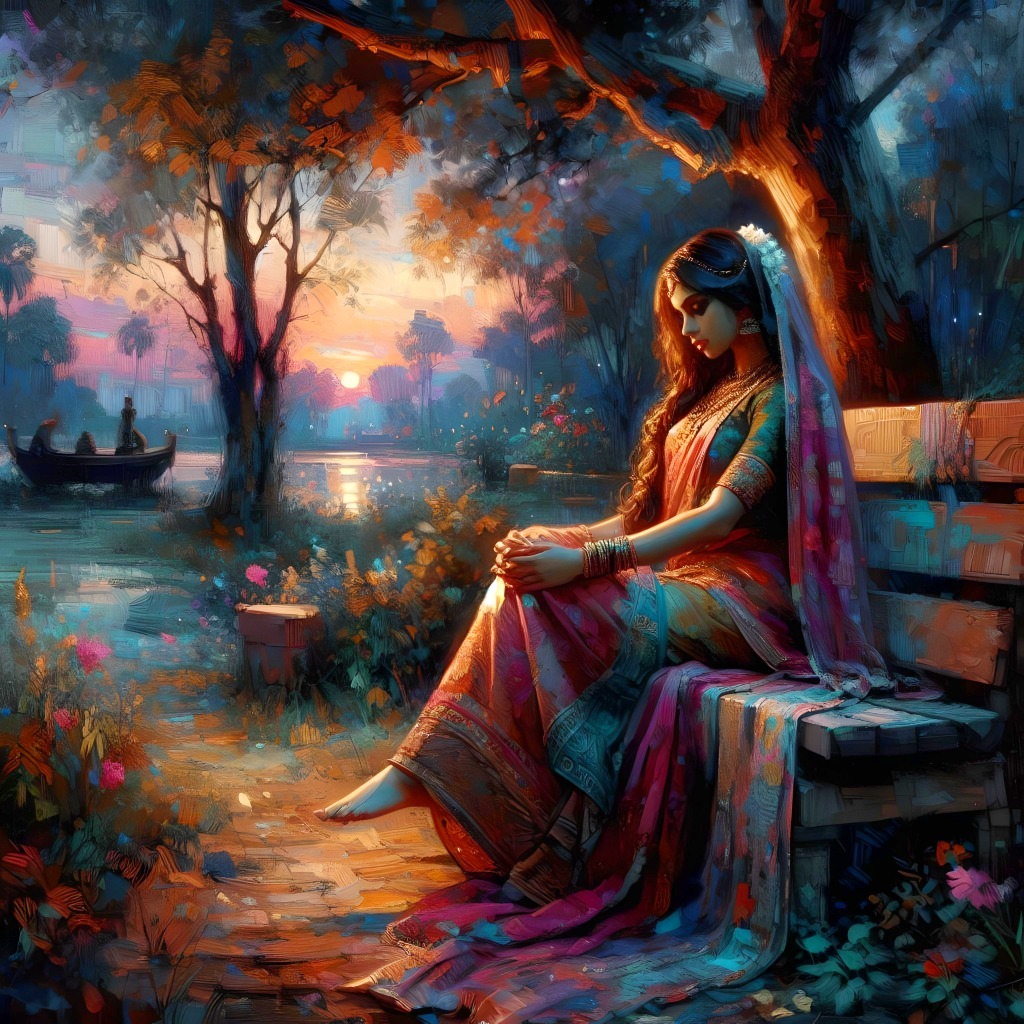 The Magical Allure digital artwork by Sumit Parashar.