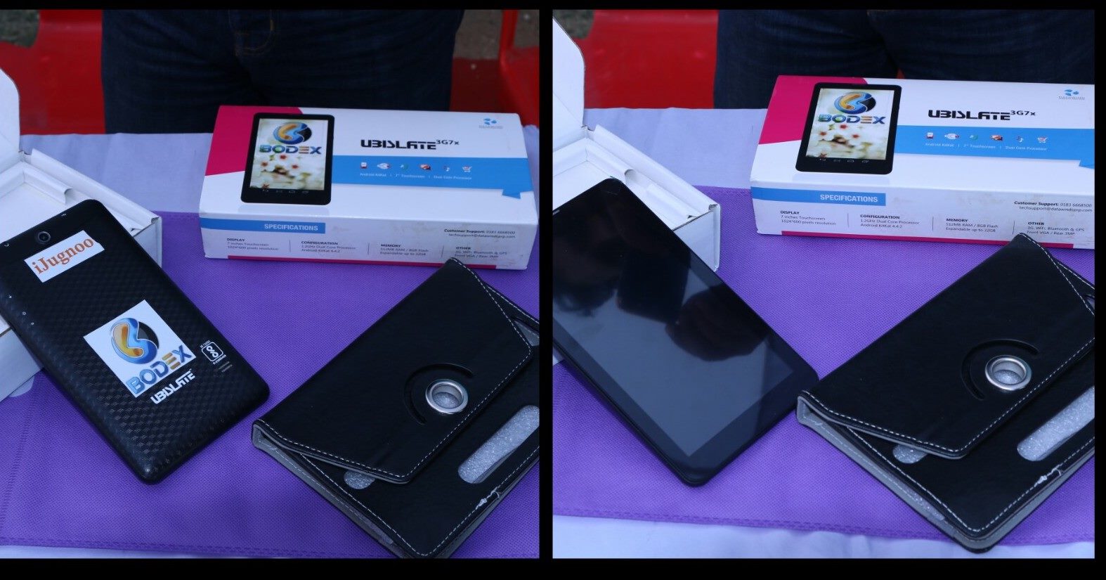 Project Jugnoo event image from Tab Distribution at Rosad.
